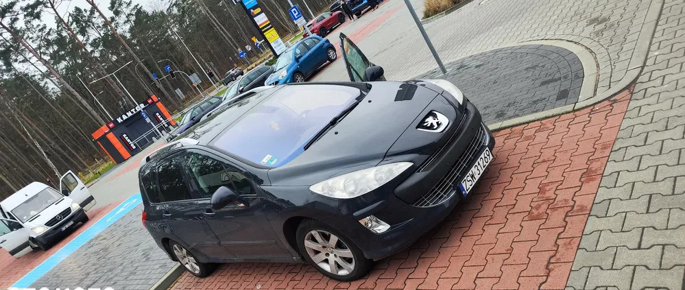 peugeot Peugeot 308 cena 14500 przebieg: 230000, rok produkcji 2010 z Świnoujście